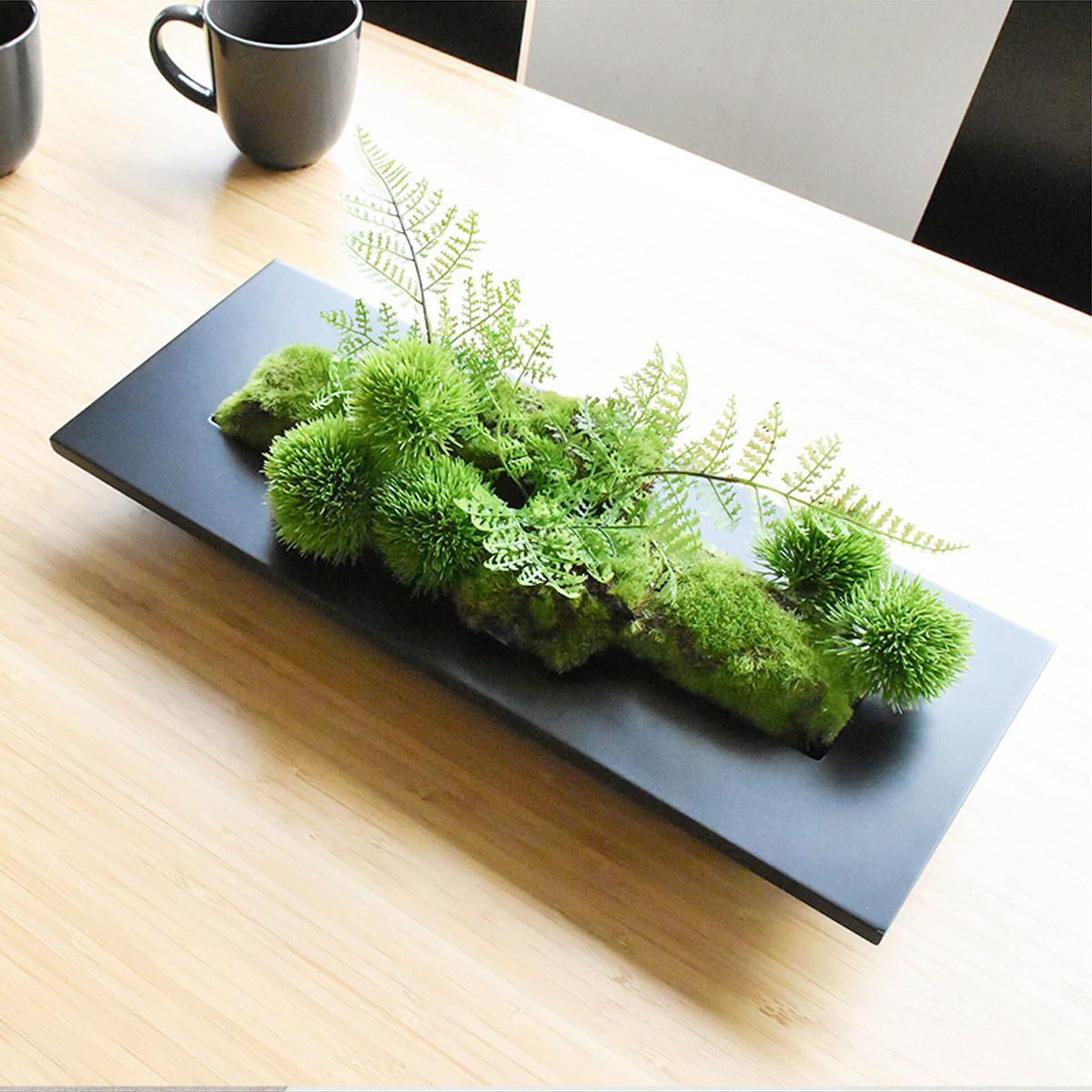 壁掛けグリーン マリモxシノブ 和モダン グリーン | オーダー