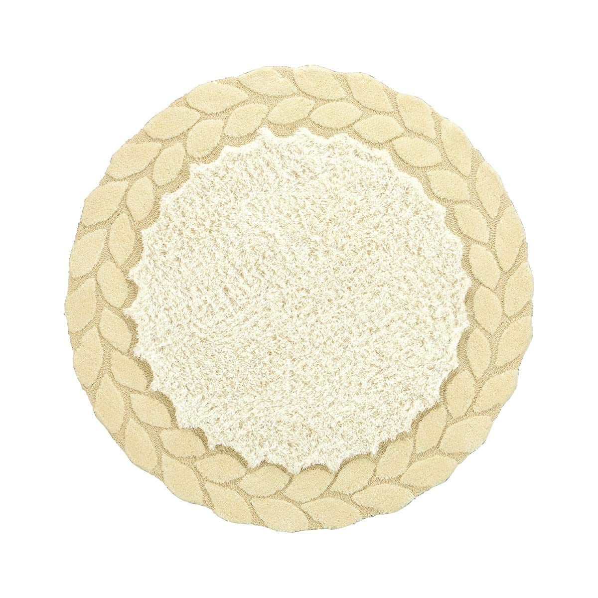 バラオ 円形　アイボリー