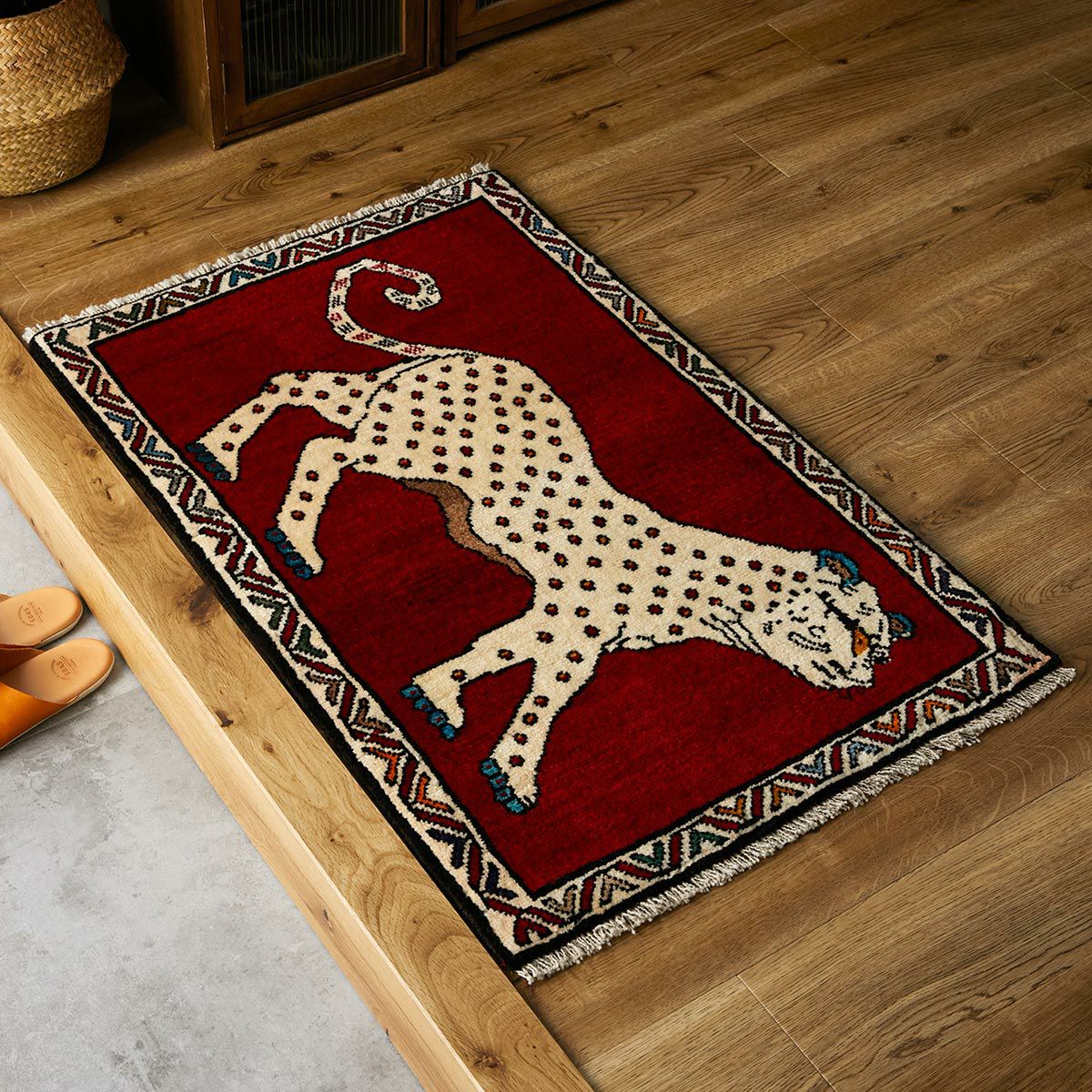 ペルシャギャッベ リーズ ラグ B-23256 玄関マット | オーダー