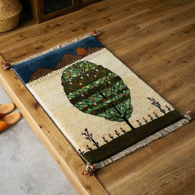 ペルシャギャッベ アマレ マット B-23364 01