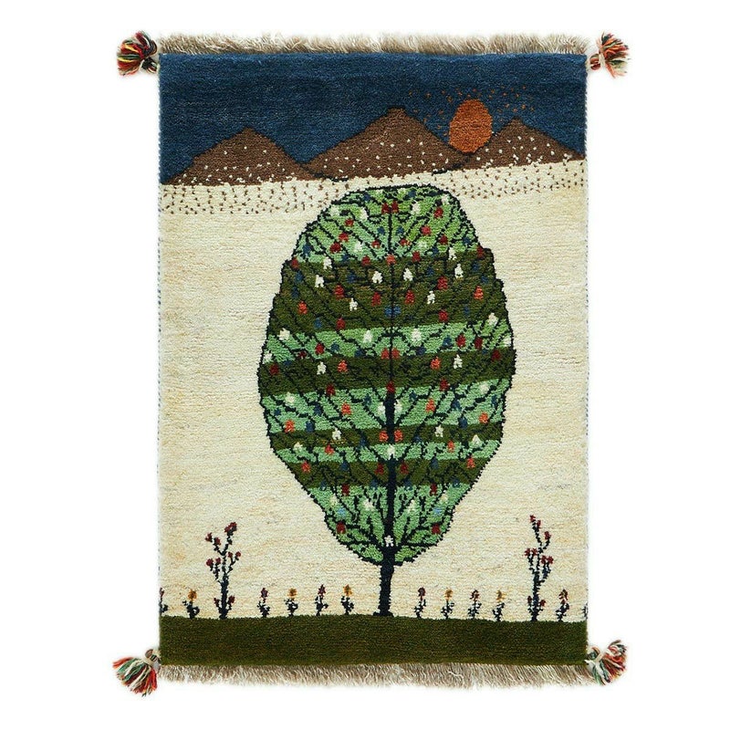 ペルシャギャッベ アマレ マット B-23364 マルチ