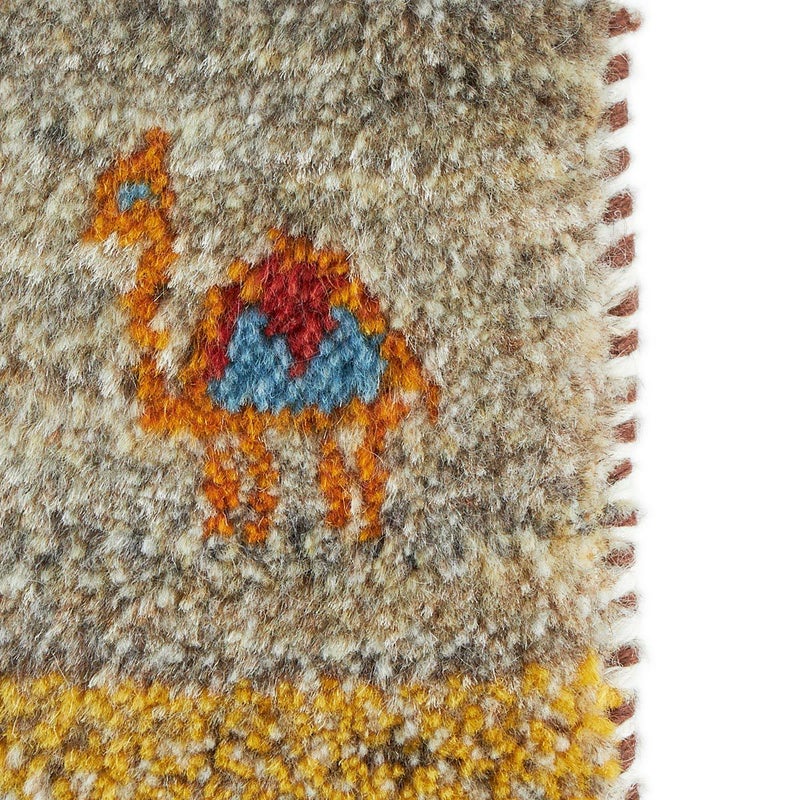 ペルシャギャッベ アマレ ラグ B-23492 01