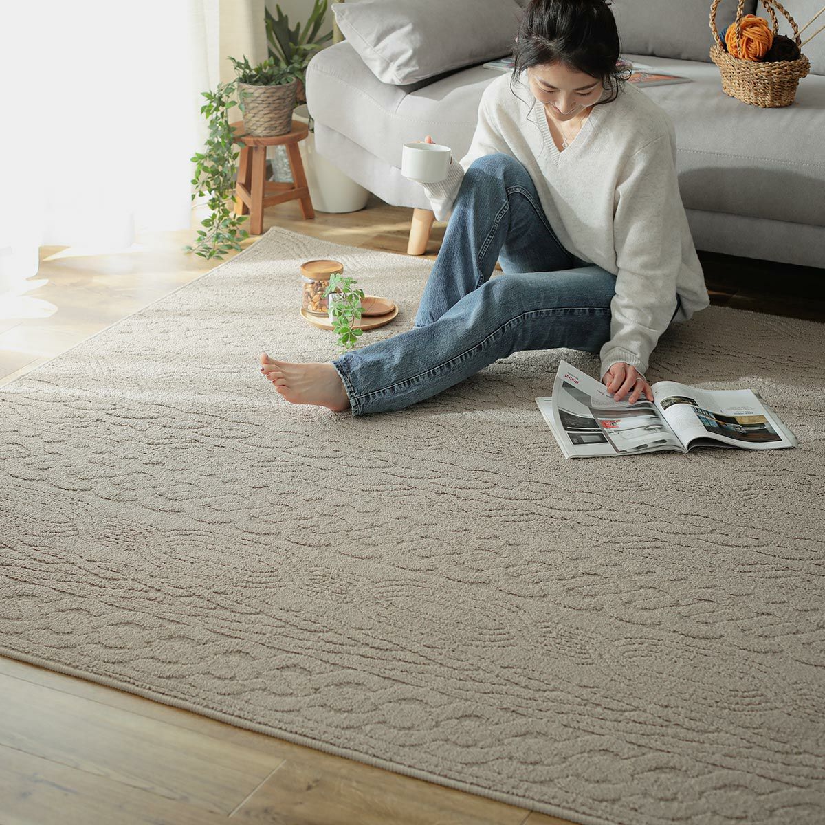 レオル ラグ | オーダーカーペット・ラグのFROM FLOOR