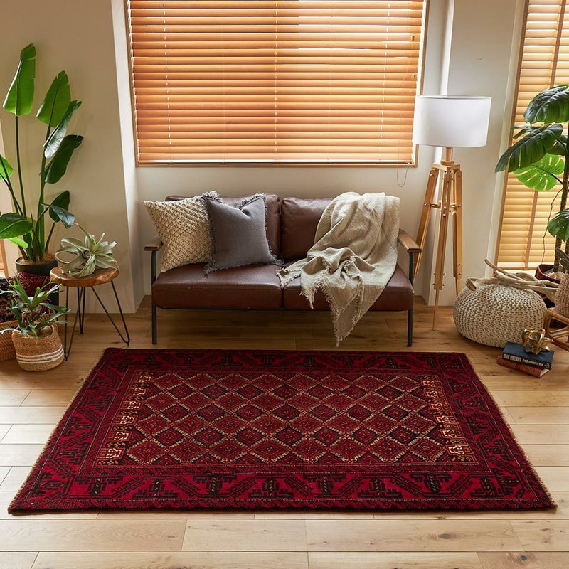 トライバル バルーチ ラグ E-3116 01