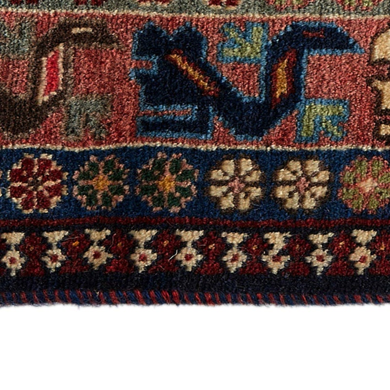 トライバル ヤラメ ラグ E-2804 03