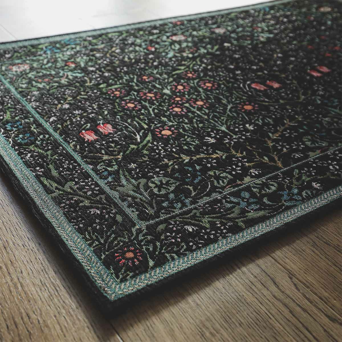 ブラックソーン マット 玄関マット | オーダーカーペット・ラグのFROM