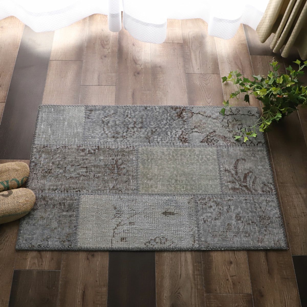 ビンテージパッチワークマット 玄関マット | オーダーカーペット・ラグ