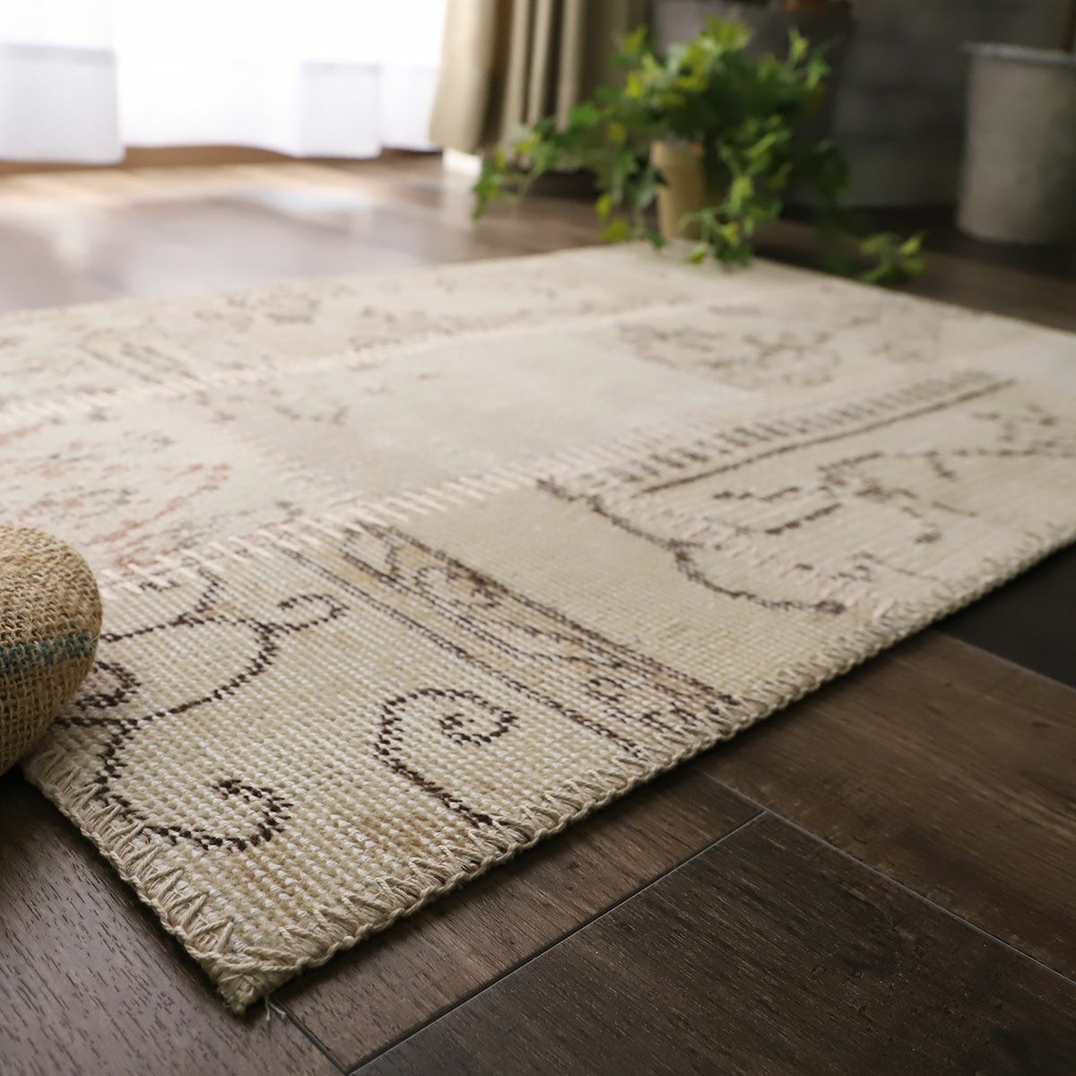 ビンテージパッチワークマット 玄関マット | オーダーカーペット・ラグ