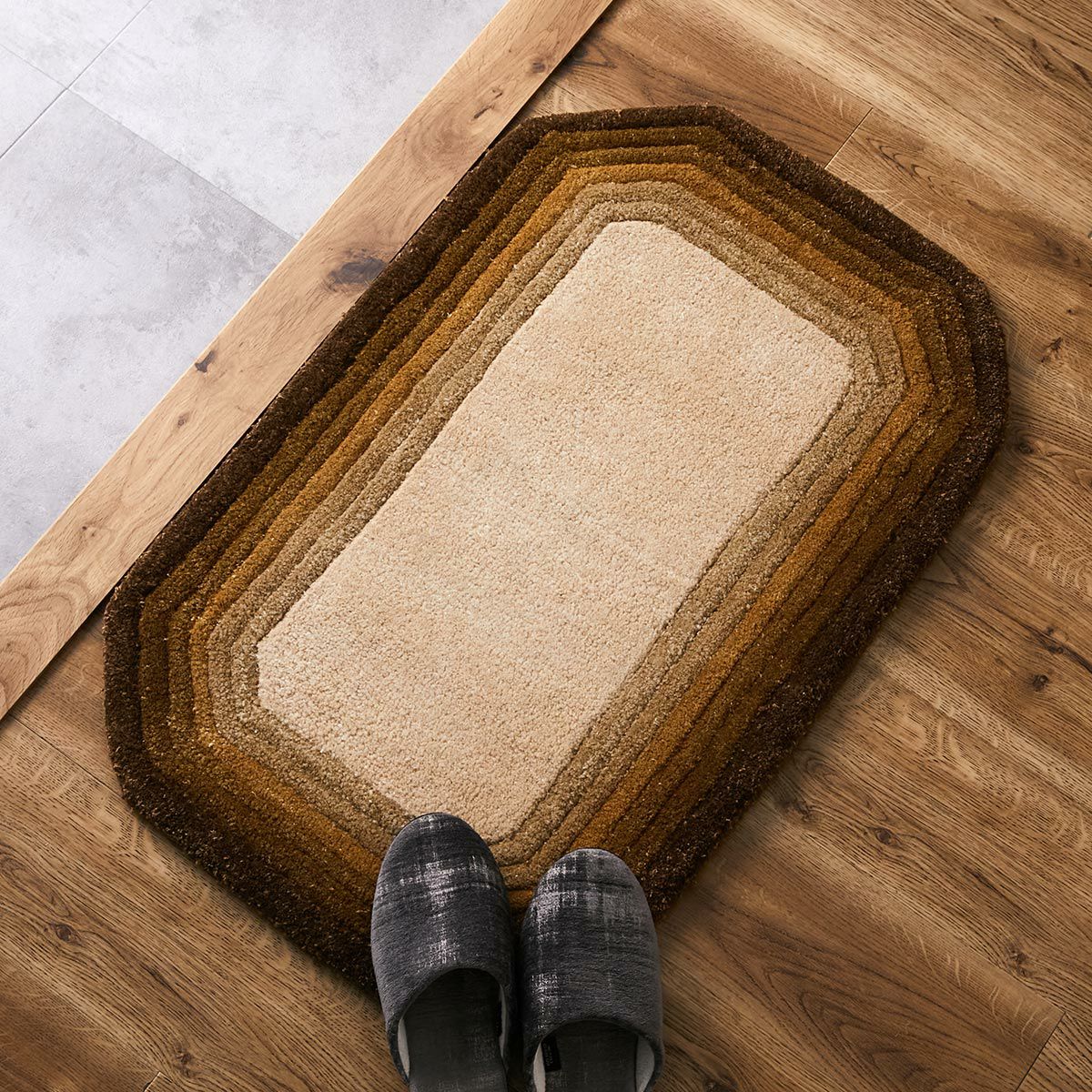 ジェンマ マット 玄関マット | オーダーカーペット・ラグのFROM FLOOR