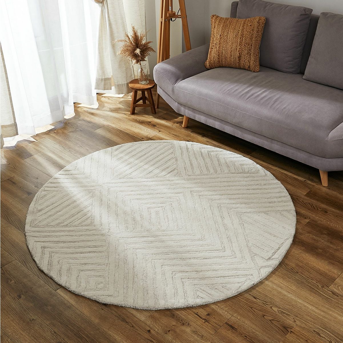 オーリー 円形 ラグ | オーダーカーペット・ラグのFROM FLOOR