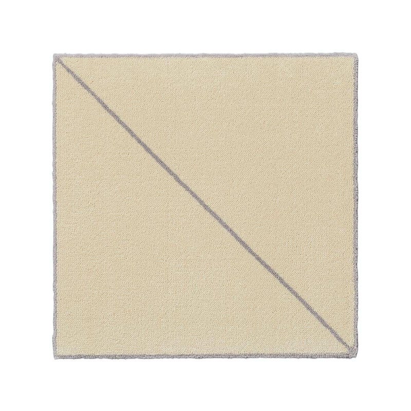 ウールタイル　スラッシュ　アイボリー