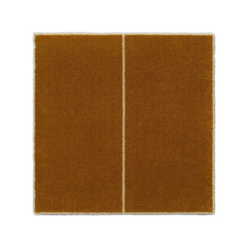 ウールタイル　ストレート　マスタード