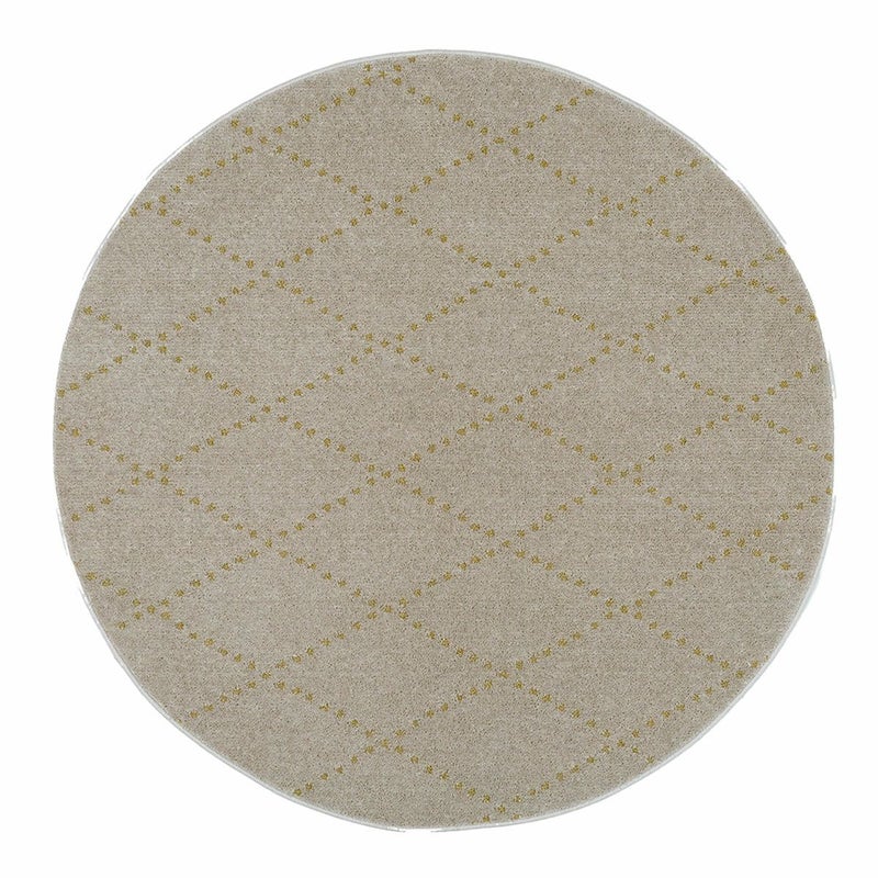 ポンテ 円形 ベージュ