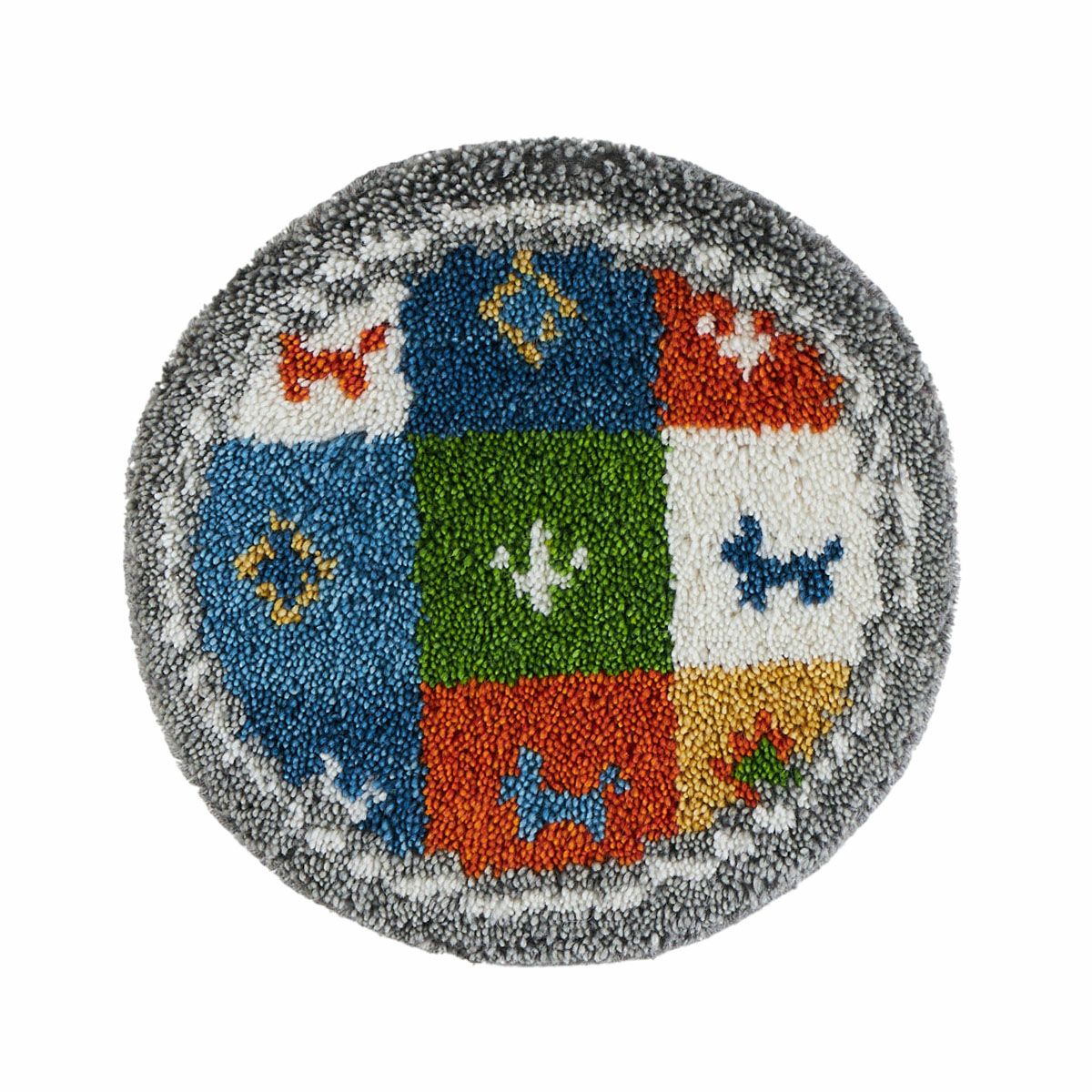 カダル チェアパッド グレー