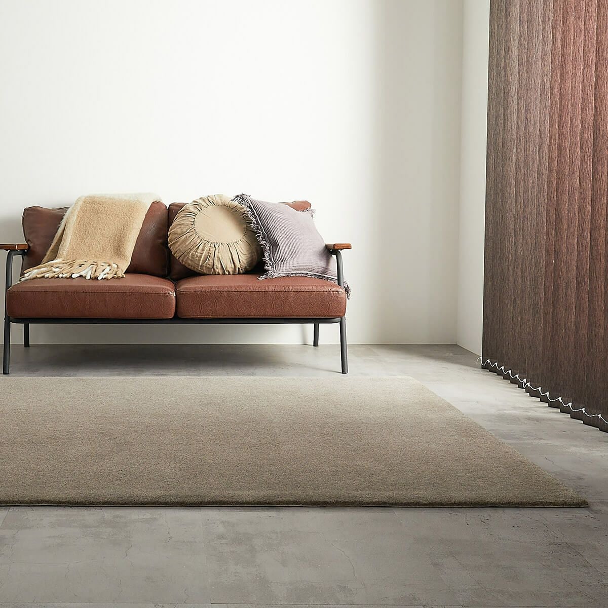 ローカルウーレンコート スクエアラグ ラグ | オーダーカーペット