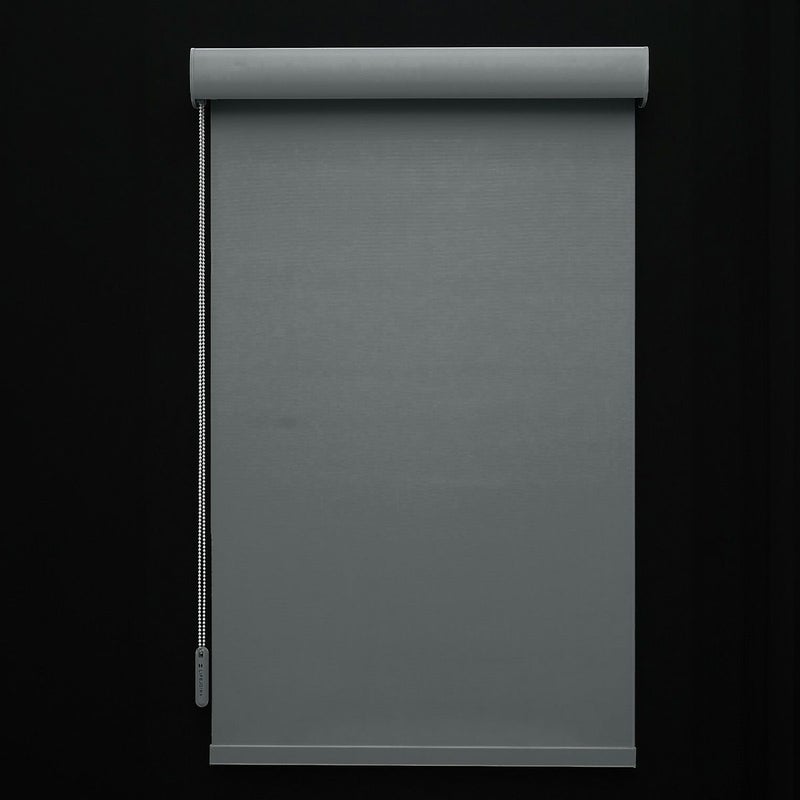 ロールスクリーン完全遮光　グレー