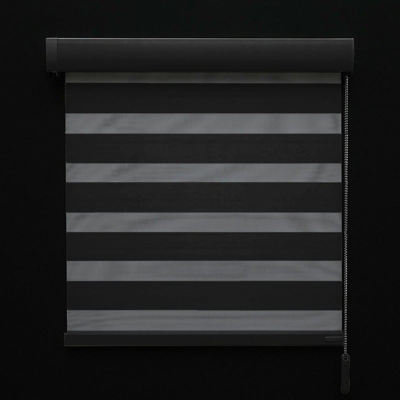 調光ロールスクリーン　遮光　ブラック