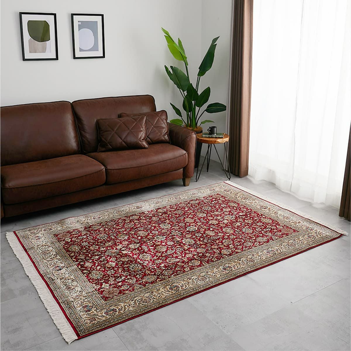 カシミール シルクラグ #2 ラグ | オーダーカーペット・ラグのFROM FLOOR