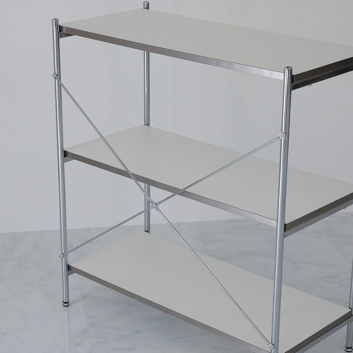 MONOA+シリーズ】ラック＆シェルフ バーン 3段 家具 | オーダー