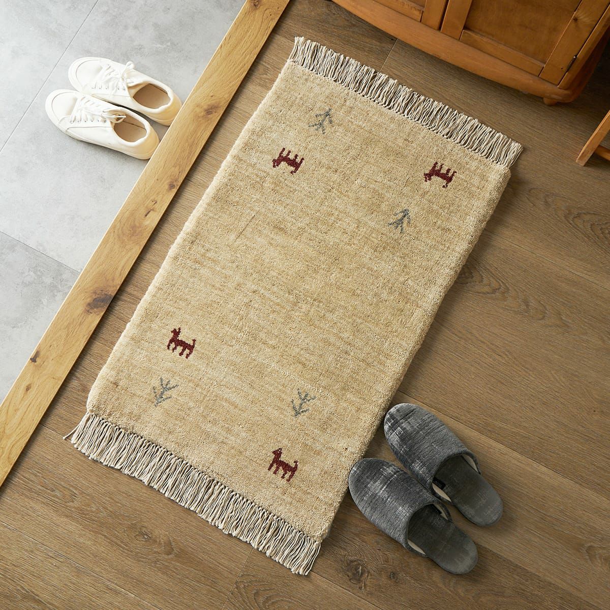 イロハ　玄関マット01