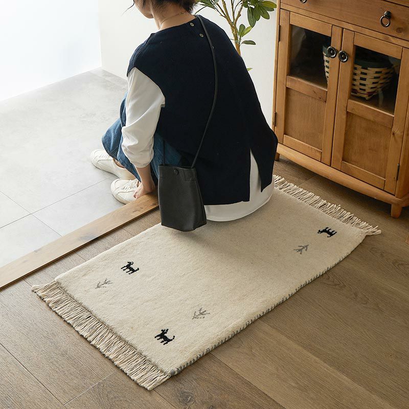 イロハ　玄関マット08