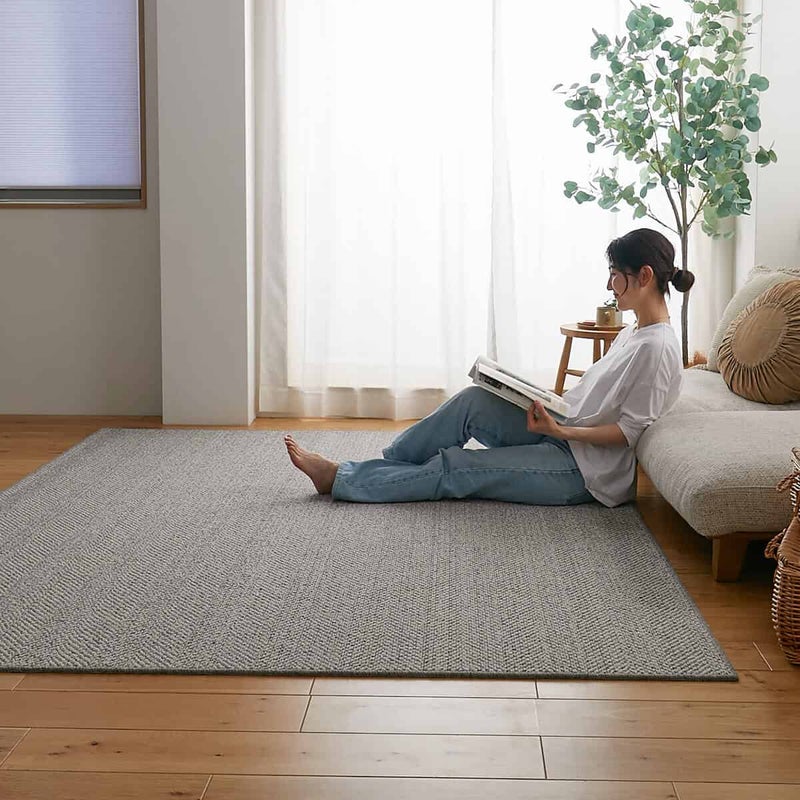 ウールツイル　グレー　使用イメージ